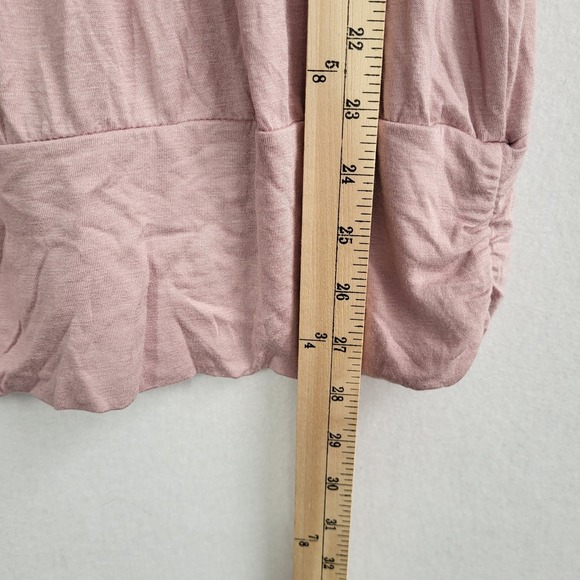 Vintage Y2K Babydoll Top‎ Floral Applique Beaded Large Pink Sleeveless Festival - Picture 9 of 11